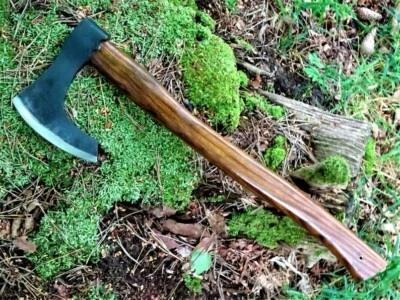 CUSTOM HANDMADE CARBON STEEL AXE HATCHET INTEGRAL VIKING AXE TOMAHAWK 2712 - Image 1 of 4