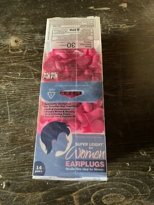 Lot Of 84 Pairs - R-01757 Super Leight Women's Ear Plugs Pink - NRR 30 Earplugs - Image 1 of 4