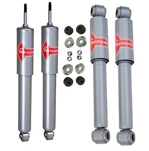 NEW Front & Rear Shock Absorbers KYB Gas-a-Just For Mazda B2000 B2200 B6000 RWD