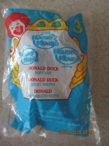 Disney 2001 House of Mouse Donald Duck McDonald's Happy Meal Premiums Toys #3 - Picture 1 of 3