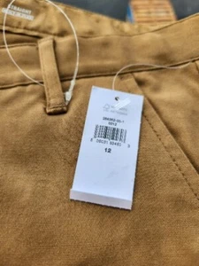 Old Navy boys straight built-in flex Reinforced Knee Size 12 School Khaki - Picture 1 of 4