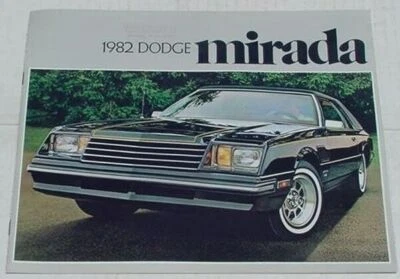 Mopar 1982 Dodge Mirada Dealer Brochure 82 - Изображение 1 из 3