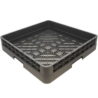 Commercial Kitchen Dishwasher Rack Open Basket Tray Cutlery Cup Glass 500x500mm