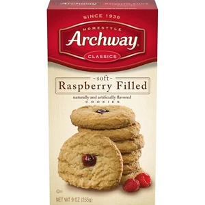 Galletas Archway, rellenas de frambuesa, 9 OZ 9 (paquete de 1) - Imagen 1 de 6
