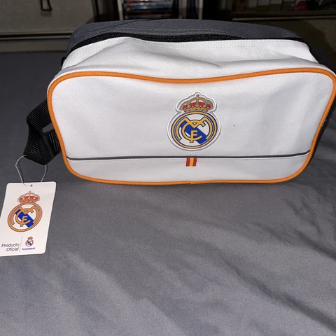 Real Madrid FC Soccer Core Structured toiletry Bag Sack Cover