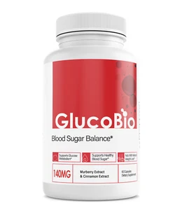 Gluco Bio Blood Sugar Balance Pills, GlucoBio Weight Loss Metabolism 60 Capsules - Picture 1 of 2