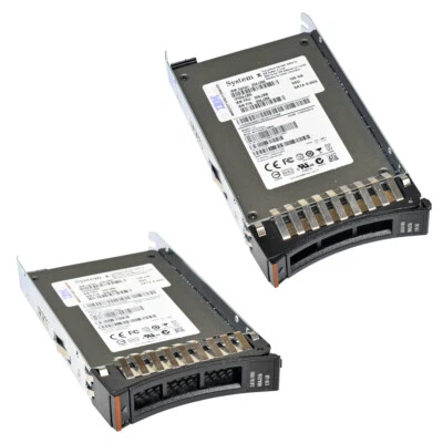 IBM 120GB SATA 6Gb 2.5“ SSD MTFDDAK120MBB 00AJ356 + Rahmen für System X - Bild 1 von 3