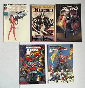 Marvel Epic Lote 5 Cómics Elektra Assassin Wolverine Havok Marshal Law 1986-89 - Imagen 1 de 7