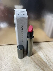 Burberry Full Kisses Lipstick #553 Military Red BNIB - Picture 1 of 6