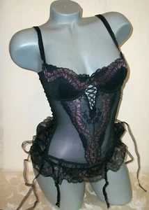Neu mit Etikett Victoria Secret Designer Kollektion Korsett Cheekini Set 34B S - Bild 1 von 5