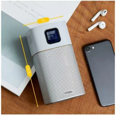 BENQ GV1 Portable Projector Bluetooth Speaker with Wi-Fi DLP OSD 11 Languages - Image 1 of 4