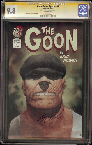 Goon Color Special # 1 CGC 9.8 White SS (Dark Horse, 2002) Eric Powell ...