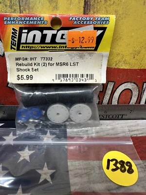 TEAM INTEGY T7332 REBUILD KIT for: MSR6 LST Shock Set 1pr. - Image 1 of 4