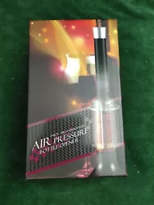 4pcs Air Pump Pressure Wine Bottle Opener Gift Set include Cutter Stopper Pourer - Picture 1 of 5