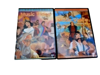 Animated Stories From The Bible/Animated Hero Classics DVD's Music set of 2 - Image 1 of 4