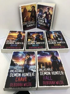 The Unlikeable Demon Hunter by Deborah Wilde (2017, Paperback) LOT OF 7 SET!! - Picture 1 of 9