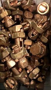 Pennunion S-6 Bronze geteilte Schrauben (Box von 49) - Bild 1 von 3