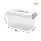 Large Plastic Storage Boxes Clear Box With Lid Wardrobe Home Stackable Container