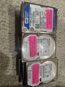 Lot Of 18 Mixed SATA 7200RPM 500GB 2.5'' 7200RPM  Hard Drive - Picture 1 of 1