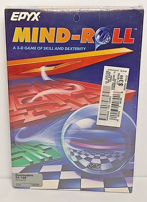 New Sealed Mind-Roll Game By Epyx - Commodore 64, 64c, 128, 128D, SX64 Minty! - Image 1 of 4