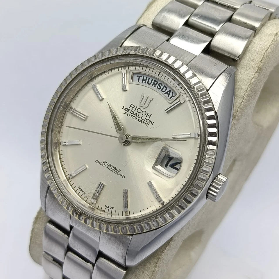 Ricoh medallion automatic president watch 36mm Foto 1 de 1