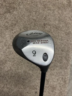 CALLAWAY DIVINE NINE BIG BERTHA WAR BIRD 9 MADERA Grafito Flexión Regular Derecha Foto 1 de 4