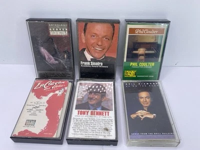 Frank Sinatra Academy Award Winners Cassette Neil Diamond, Tony Bennett Lot - Image 1 of 2