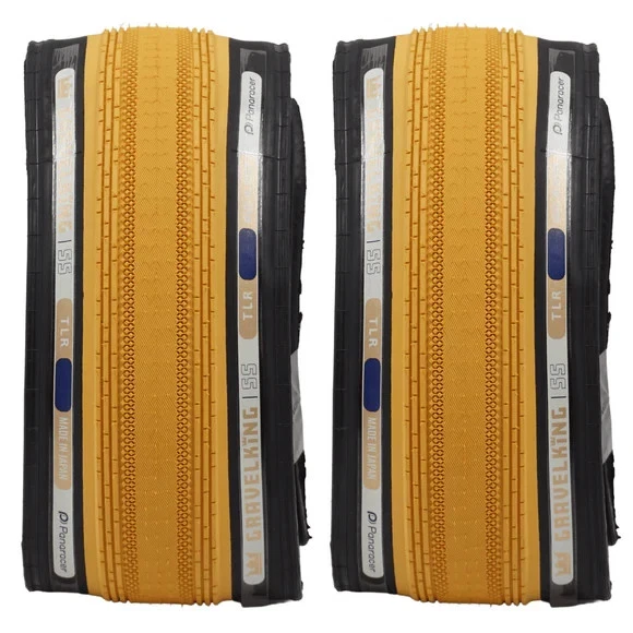 PAR Panaracer Gravelking SS Neumáticos 700 x 40 Gravel Touring Carretera Cross Bicicleta Miel Foto 1 de 2