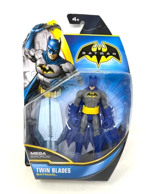 Batman Power Attack Twin Blades Mega Swords Action Figure Mattel  2011 - Image 1 of 4
