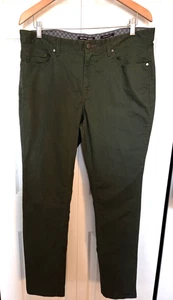 Michael Kors Men's Parker Slim Fit Pants - 34 x 32 - Olive Green - Picture 1 of 15