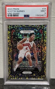 Scottie Barnes 2023-24 Panini Prizm #24 King Snake SSP PSA 9 - Picture 1 of 2