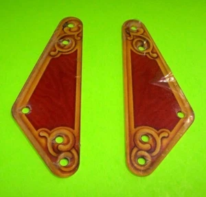 Sharkey's Shootout Pinball Machine Plastic Slingshot Set Of 2 UNUSED - Picture 1 of 3