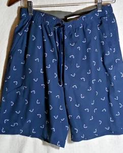 Field & Stream Shorts blau Fischmuster Herren Größe Small Schwimmen Angeln Camping - Bild 1 von 9