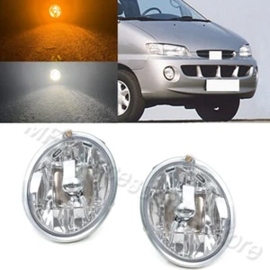 Pair LED Amber Front Fog Lamp w/White Running light For Hyundai H1 1995-2003 - Picture 1 of 7