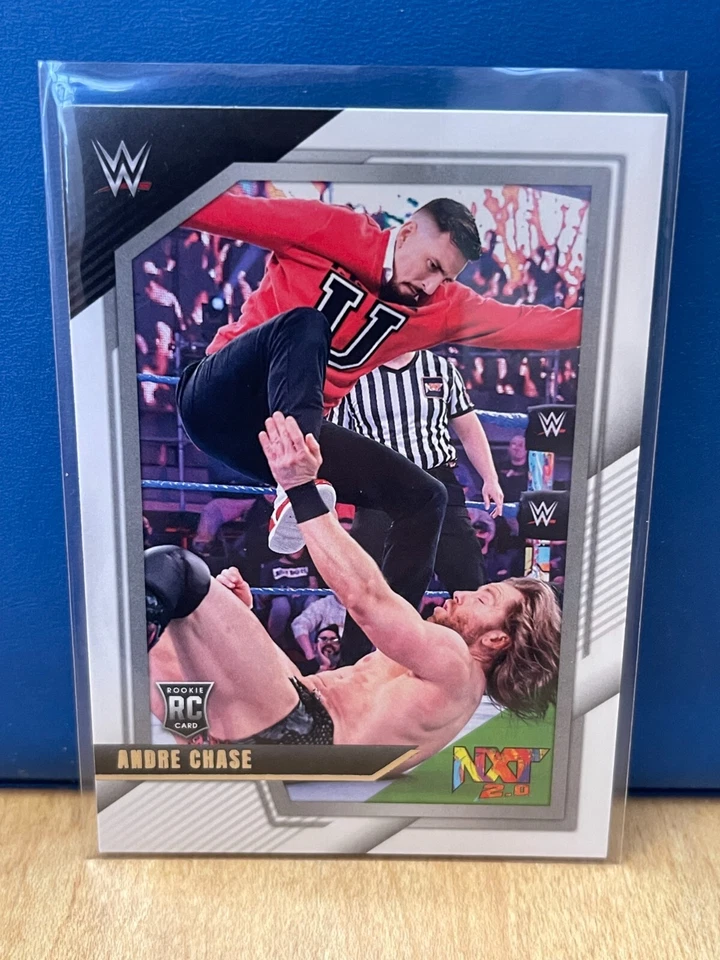 Andre Chase 2022 Panini NXT 2.0 WWE #5 WRESTLING Card Rookie - Image 1 of 2