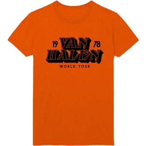 Van Halen World Tour '78 Official Merchandise T-Shirt M/L/XL NEW - Picture 1 of 1
