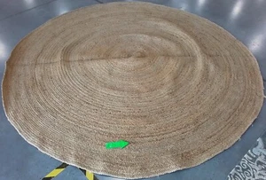 NATURAL 9'-0" x 9'-0" Broken Thread Rug, Reduced Price 1172773632 NF801N-9R - Picture 1 of 4