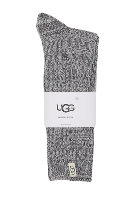 Calcetines Ugg L9311 para mujer Nightfall gris claro tejido acanalado talla US 5-10 Foto 1 de 3
