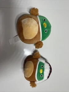 Squishmallow Avery the Duck winter Christmas 85 Inch  Set Of 2 - Picture 1 of 10