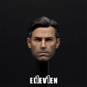 1/6 Male Ben Affleck Soldier Man Head Sculpture Carved F 12"Figures Body Toys - Picture 1 of 6