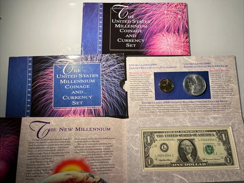 1997 UNITED STATES MILLENNIUM COINAGE AND CURRENCY SET Cover