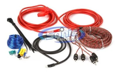 Kit de instalación amplificador premium de potencia y señal calibre 10 AWG Stinger SK46101 Foto 1 de 4
