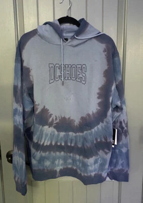 DC Uni M Otlr sudadera con capucha azul tie dye para hombre DC SHOES talla mediana sudadera con capucha $80 Foto 1 de 4