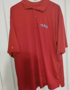 Texas Rangers Polo Shirt Mens XL - Picture 1 of 5