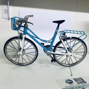 1/10 Scale Dollhouse Miniatures Accessories Vintage Old Bicycle Handmade Metal - Picture 1 of 2
