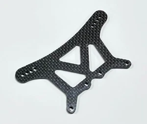 Torre de amortiguador trasero de fibra de carbono Xtreme Racing Team Associated RC10 4x4 (3 mm) - Imagen 1 de 1