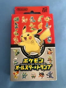 Pokémon Spielkarten All Star Poker Karte Pikachu sehr selten Nintendo - Bild 1 von 15