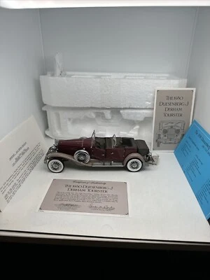 FRANKLIN MINT THE 1930 DUESENBERG J DERHAM TOURSTER 1/24 New! - Image 1 of 4