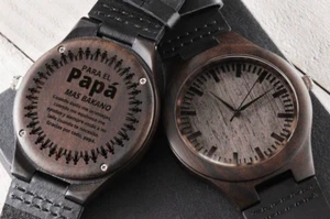 Regalos Para El Día Del Padre Reloj de Hombre Regalo para Papa de Hijo Papa Hija - Imagen 1 de 10