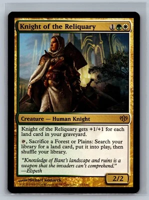 Magic The Gathering Conflux Knight of the Reliquary #113/145 MTG TCG CCG - Image 1 of 2